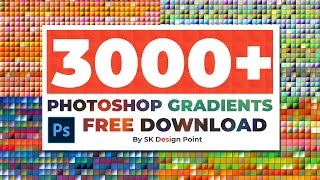 How to Install Gradients in Photoshop  Gradient Photoshop Download Pack [upl. by Annoel142]