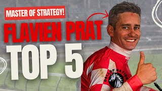 Flavien Prat Horse Racing Icon  Top 5 Winning Rides [upl. by Ahsirtal]