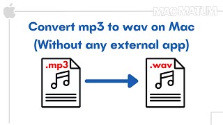 How to convert mp3 to wav on mac [upl. by Yclek]