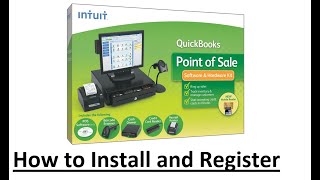 How to install and register QuickBooks POS 8 0 [upl. by Ecnarual]