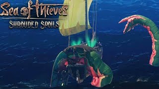 Sea of Thieves Shrouded Spoils  Improved KRAKEN Boss Fight  Singleplayer [upl. by Lalise]