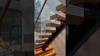 top stairshome staircase interiordesign interior wood [upl. by Jacquelynn]