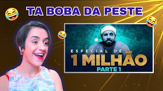 REACT  SMZINHO ESPECIAL DE 1 MILHÃO  PARTE 1 [upl. by Yehc793]