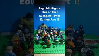 Lego Minifigure This or That Avengers Tower Edition Part 1 [upl. by Atiker559]