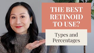 Which Retinoid Should You Use Types and Percentages  Retinol Tretinoin Retinaldehyde Tazarotene [upl. by Htabazile]