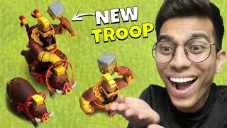 new SUPER HOG RIDER POWERFUL TROOP till NOW in Clash of Clans [upl. by Denice436]