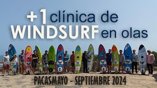 Clínica de windsurf en olas en Pacasmayo  Septiembre 2024 [upl. by Arodal]