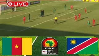 🔴LIVE  Cameroon vs Namibia ● LiveStream Africa Cup Of Nations Qualification  Official GroupJ [upl. by Demeter533]