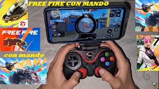 Tutorial como jugar Free Fire con mando para celular [upl. by Arlynne]