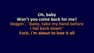 Dennis Lloyd  Leftovers  Karaoke Instrumental Lyrics  ObsKure [upl. by Maitund]