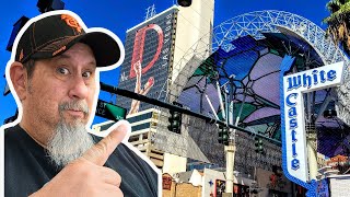 IRL LAS VEGAS 🔴 Fremont Street Experience [upl. by Elianore]