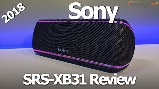 Sony SRSXB31 Review 2018 model [upl. by Damara279]