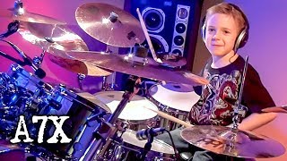 Avenged Sevenfold  Beast and the Harlot 7 year old Drummer [upl. by Ciryl]