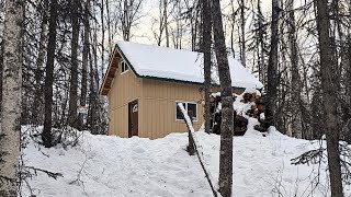 How We Built An OffGrid Cabin In Alaska In One Year [upl. by Aken]