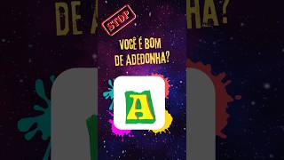 Você é bom de adedonha quiz kids adedonha testeconhecimento jogos [upl. by Anrat500]