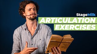 Articulation Exercises for Actors How to Improve Articulation amp Diction [upl. by Diba65]