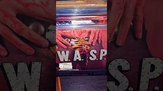 WASP WASPNATIONOFFICIAL WASP VINYL FLIP collection reels SHORTS ROCK HARDROCK METAL [upl. by Pirbhai]