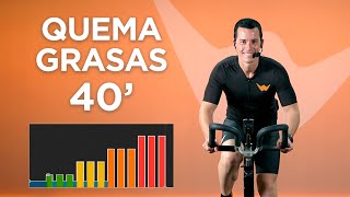 Clase completa ciclo indoor quemagrasas en 40 minutos [upl. by Goldwin]