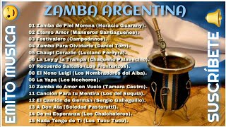 Folklore Chacareras y Zambas Argentinas  Grandes Exitos Originales [upl. by Eada670]