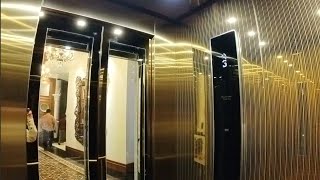 Rare amp Beautiful Kone SemiScenic Elevator Lift at Plataran Menteng Jakarta [upl. by Aciria]