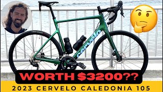 2023 Cervelo Caledonia 105 QUICK LOOK [upl. by Vernon]