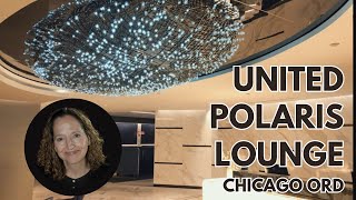 United Polaris Lounge at Chicago OHare Airport ORD Tour and Review [upl. by Hawkins]