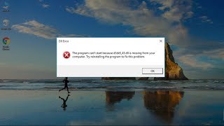 Windows 1087 How to Fix D3DX943dll Missing Error [upl. by Dupin]