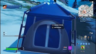 Fortnite  Regain Health While Resting In A Tent Location Dragon Ball Challenges [upl. by Ramirolg]