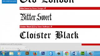 Adding Fonts with Dafont [upl. by Blancha]