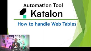 Katalon Automation Lesson  41  How to handle Web Tables  Handle Complex Grids [upl. by Deedee229]