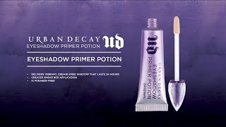 All About Eyeshadow Primer Potion  Urban Decay Cosmetics [upl. by Madora982]