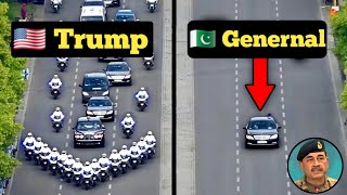 American President VS Pakistan Army Chief [upl. by Nnylaehs]