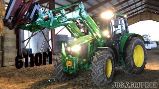 Le nouveau JOHN DEERE 6110M à lessai 🎥 [upl. by Cos]