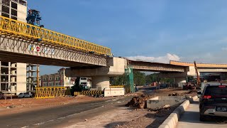 Proses pekerjaan flyover di depan kampus UIB BATAM BAGIAN 16 [upl. by Proulx86]