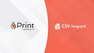 How to import your orders using CSV file with Printseekers [upl. by Nnyllaf]