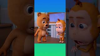 Boo Boo Song  3D Animation Rhymes amp Songs For Children shorts 3d song kids [upl. by Sicard]