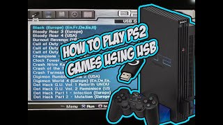 How to play PS2 games using USB or External HDD  PS2 Mcboot [upl. by Ettesyl741]