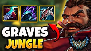 Graves vs Kindred  Jungle  Lol Korea Challenger Patch 142 ✅ [upl. by Anaitak682]