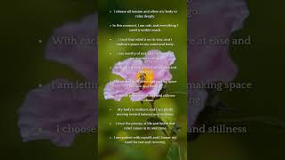 💕10 Relief Focused Affirmations From Cleo Calm💕 affirmations selflove manifestation [upl. by Aiht750]