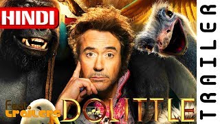 Dolittle 2020 Official Hindi Trailer 1  FeatTrailers [upl. by Nosiaj]