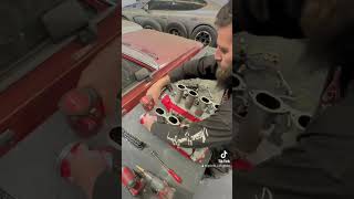 Tear down of the Ferrari intake manifold grimmindustries [upl. by Cayla960]