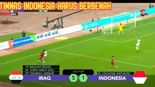 Berjalan Sengit dan seruHasil Pertandingan Timnas Indonesia vs Irak Kualifikasi piala dunia 2026 [upl. by Eioj]