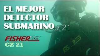 El mejor detector submarino  FISHER CZ21 [upl. by Spiegelman]