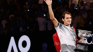 Roger Federer  Australian Open 2017 Tribute [upl. by Naitsihc]