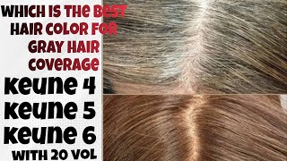 which hair color is best for gray hairhow to get brown hair colorhow to color gray hair coverage [upl. by Alvie795]