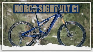 NORCO SIGHT VLT C1 review A capable AllMountain EMTB [upl. by Ordway]