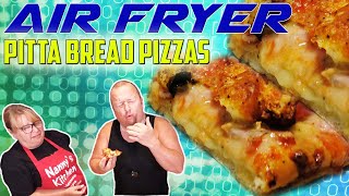 Air Fryer Pitta Bread Pizzas  Delicious Or What [upl. by Smukler307]