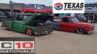 WOW  C10 NATIONALS TEXAS MOTOR SPEEDWAY chevytrucks c10 junkcarwilly [upl. by Resneps960]