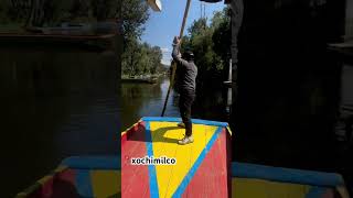 Paseando en trajinera lashistoriasdejhon youtubeshorts historiademexico xochimilco mexico [upl. by Saidel]