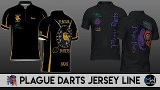 Plague Darts Jersey Line  Ready Designs by Magic Wear [upl. by Annaid]